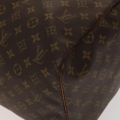 Louis Vuitton Keepall Bag Monogram Canvas, BROWN, CANVAS, Travel bag