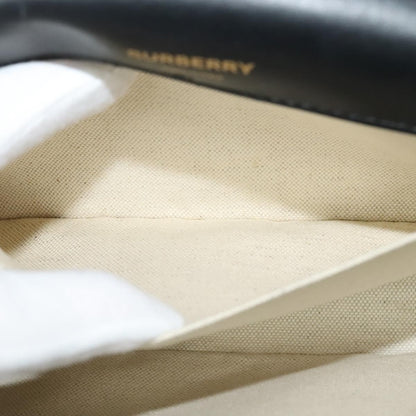 Burberry Lola Shoulder Bag Printed Raffia, BEIGE, WOOD, Shoulder bag