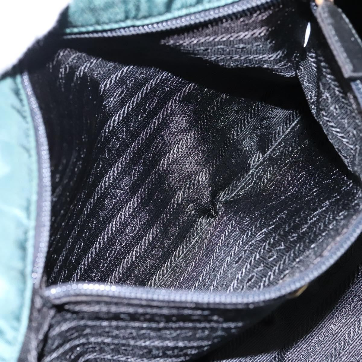 Prada Metal Handles Tote Tessuto, KHAKI, NYLON, Tote bag