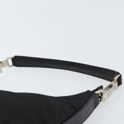 Gucci Zip Hobo Nylon, Black, Nylon, Shoulder Bag