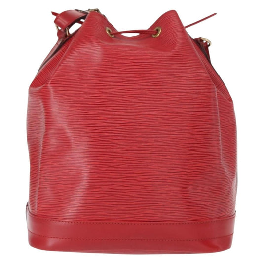 Louis Vuitton Petit Noe NM Handbag Epi Leather, RED, LEATHER, Shoulder bag