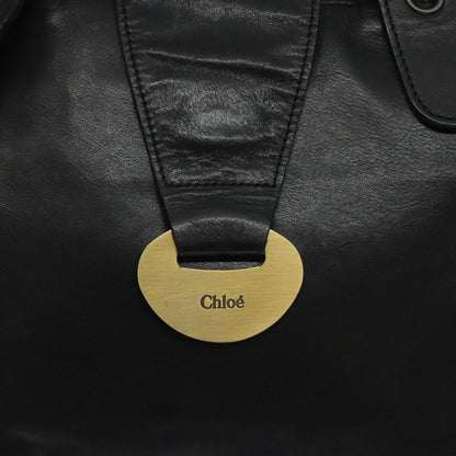 Chloe Vintage Tote bag Leather, BLACK, LEATHER, Tote bag