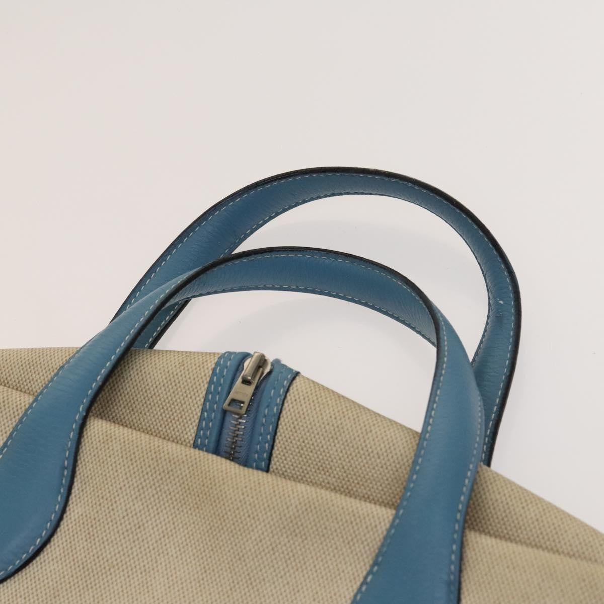 Hermes Garment Cover Toile, BEIGE, CANVAS, Tote bag