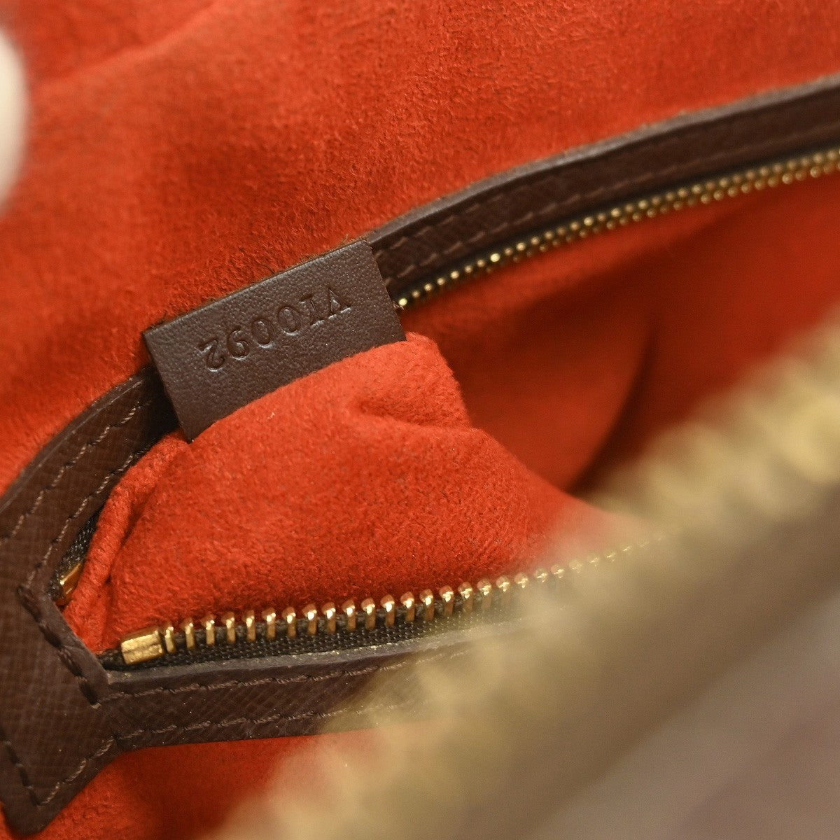 Louis Vuitton Triana Bag Damier, BROWN, CANVAS, Handbag