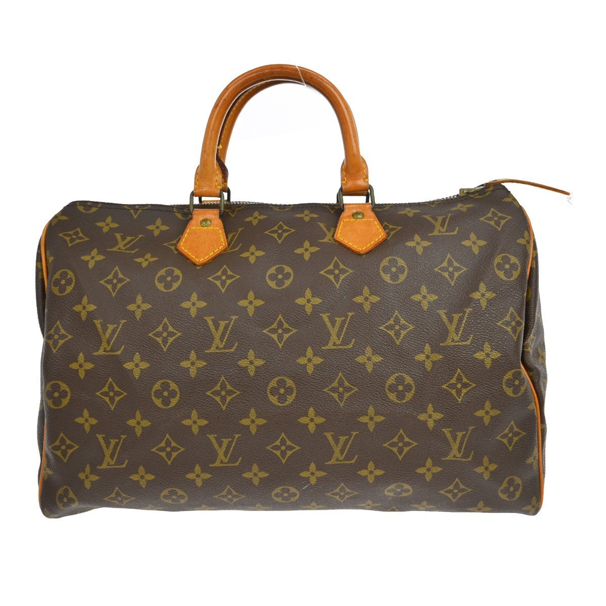 Louis Vuitton Speedy Handbag Monogram Canvas, Brown, Canvas, Handbag