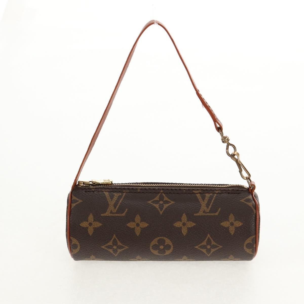 Louis Vuitton Papillon Handbag Monogram Canvas, BROWN, CANVAS, Handbag
