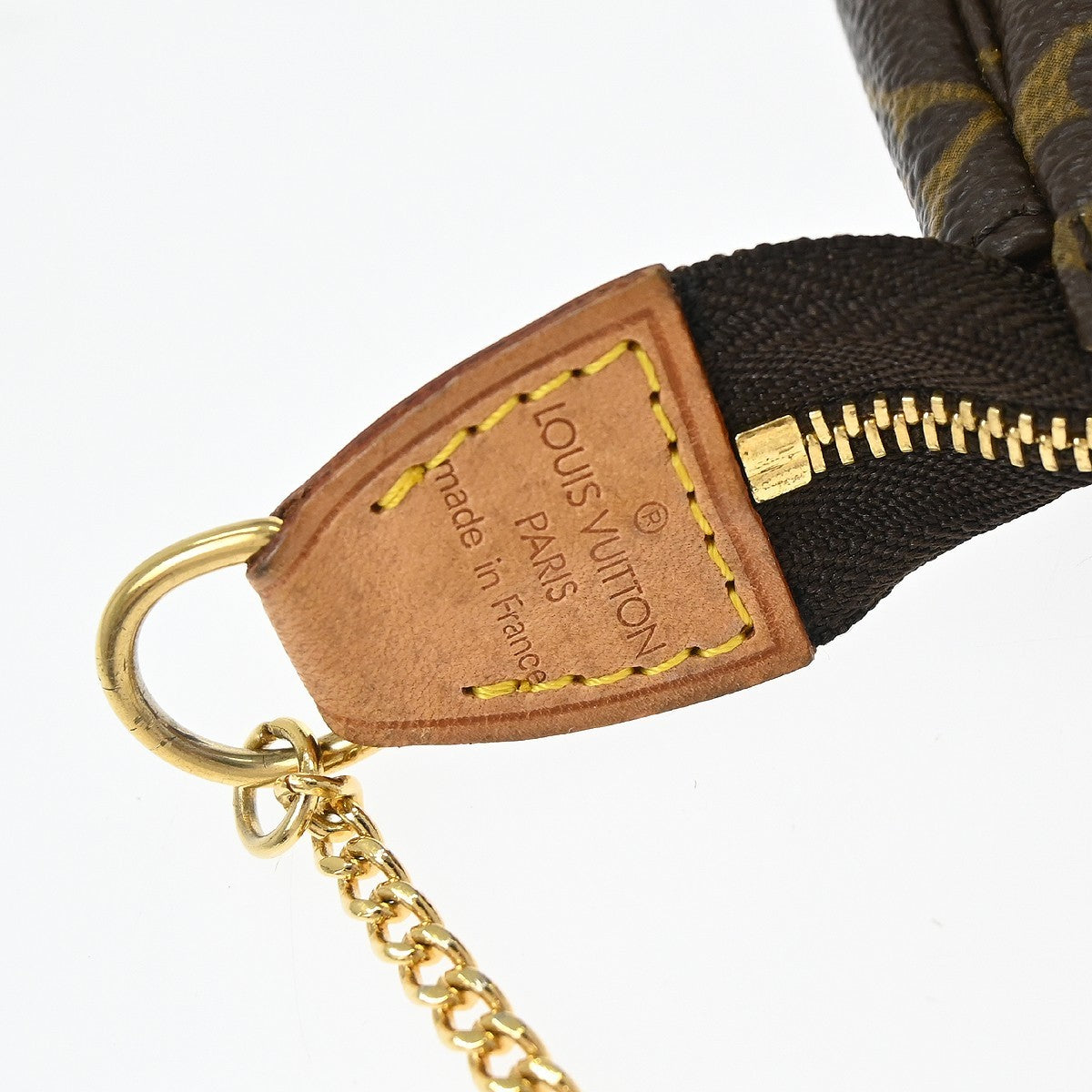 Louis Vuitton Pochette Accessoires NM Monogram Canvas, Brown, Canvas, Clutch