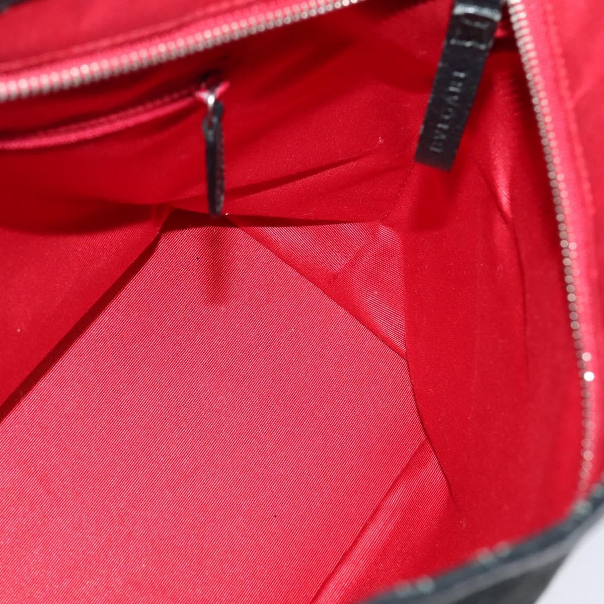 Bvlgari Logomania Tote bag Canvas, BLACK, CANVAS, Tote bag