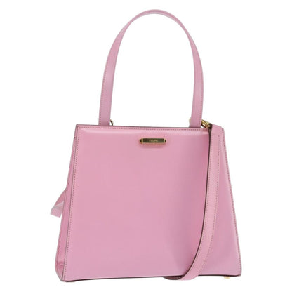 Celine Handbag Leather, PINK, LEATHER, Handbag