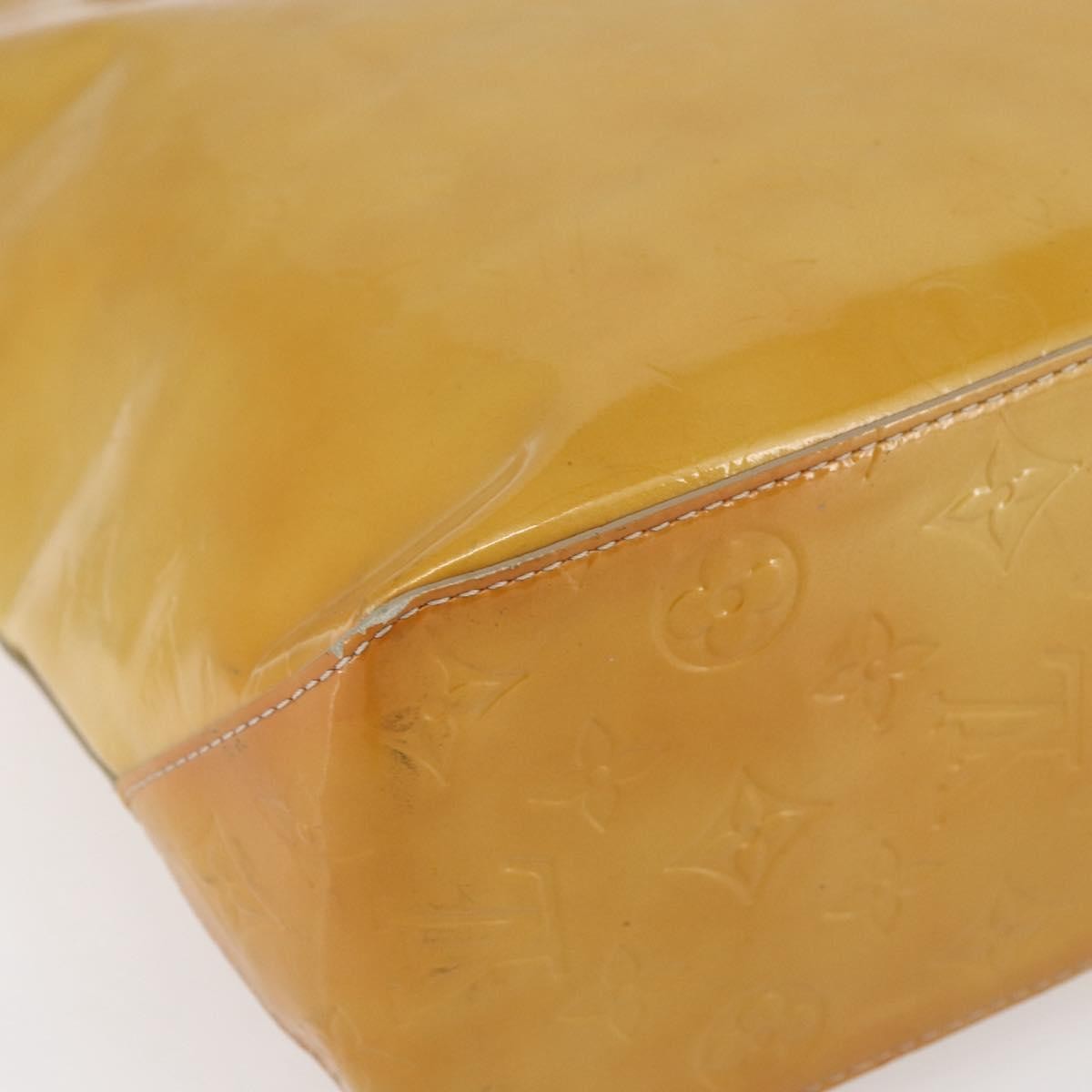 Louis Vuitton Reade Handbag Monogram Vernis, BEIGE, PATENT_LEATHER, Tote bag