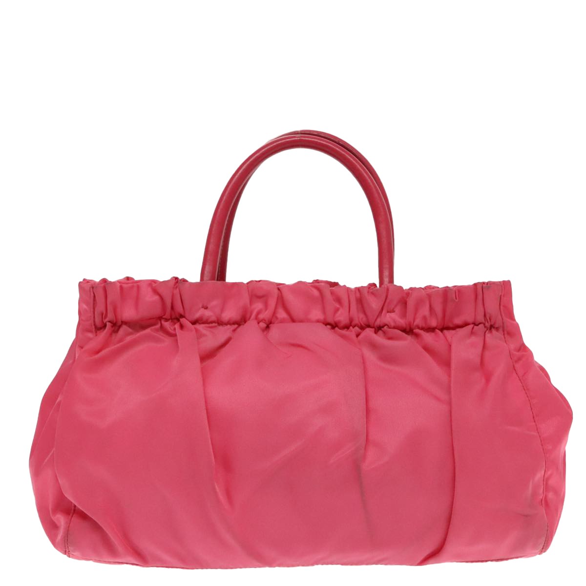 Prada Bow Convertible Tote Tessuto, PINK, NYLON, Tote bag