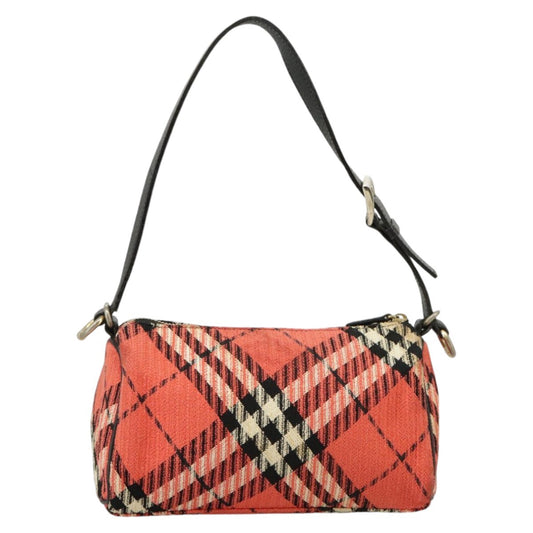 Burberry Nova Handbag Canvas, RED, CANVAS, Handbag