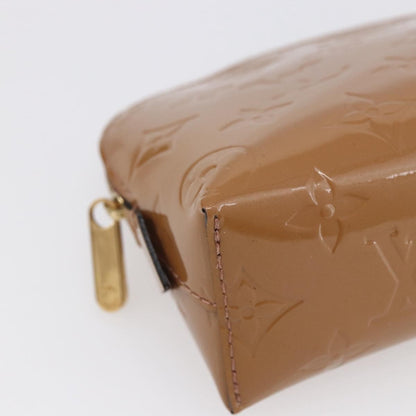 Louis Vuitton Cosmetic Pouch Monogram Vernis, BROWN, PATENT_LEATHER, Clutche & pouche