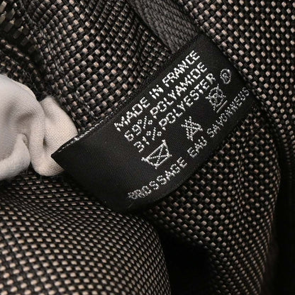 Hermes Fourre Tout Tote Canvas, GRAY, POLYAMIDE, Tote bag