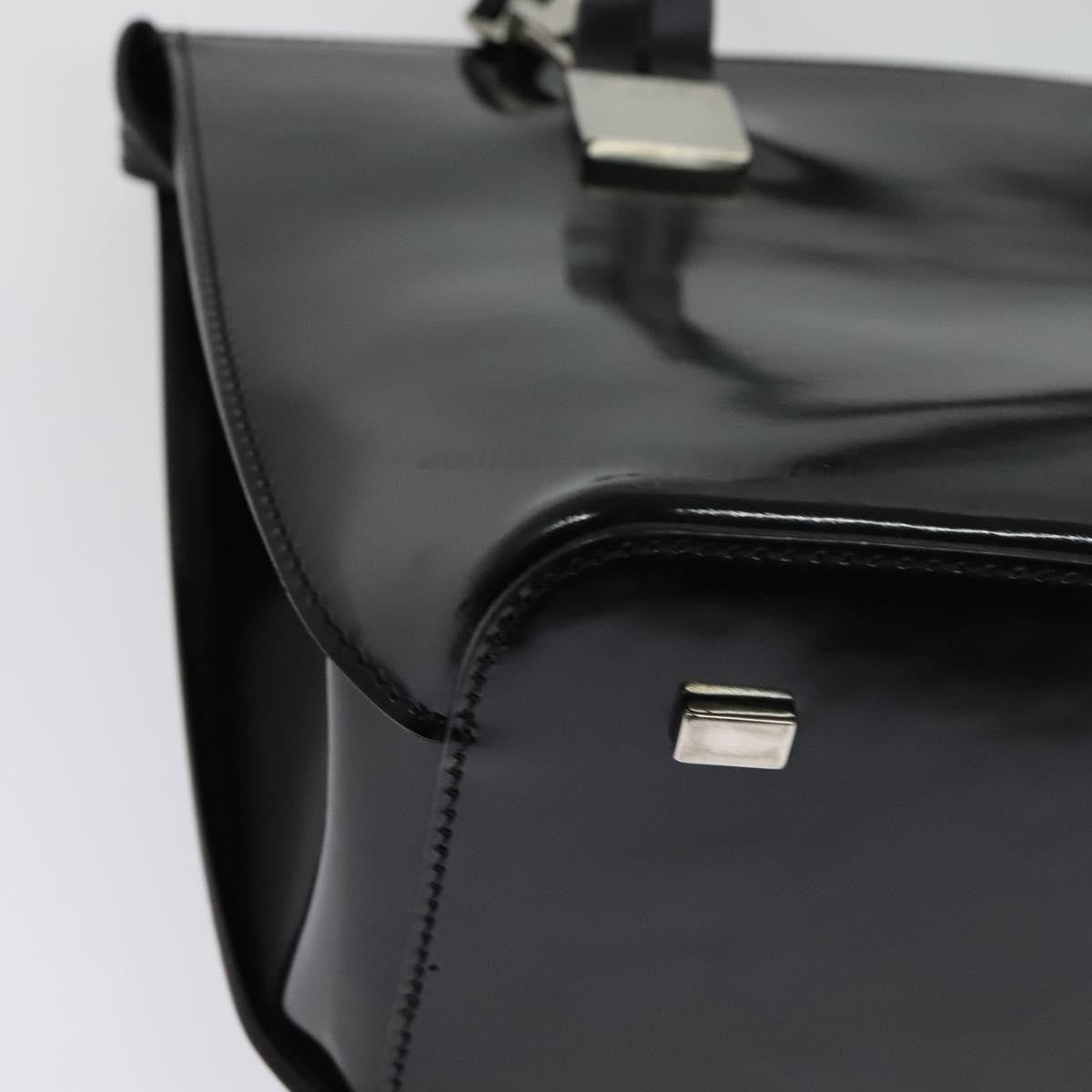 Celine Handbag Patent leather, BLACK, PATENT_LEATHER, Handbag