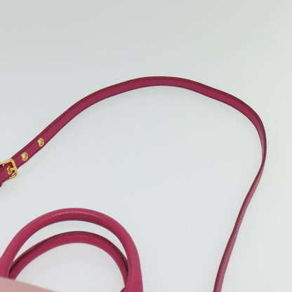 Miu Miu Madras Bowler Bag Leather, PINK, LEATHER, Handbag