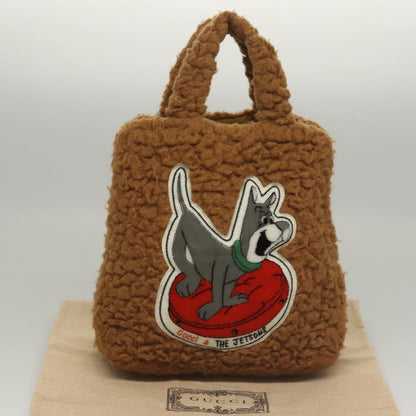 Gucci x The Jetsons Children's Tote Wool, BROWN, WOOL, Tote bag