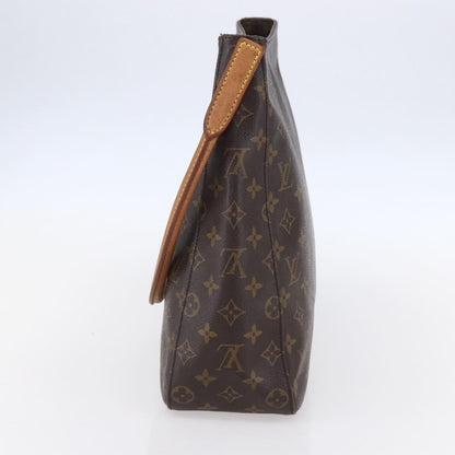Louis Vuitton Looping Handbag Monogram Canvas, BROWN, CANVAS, Shoulder bag