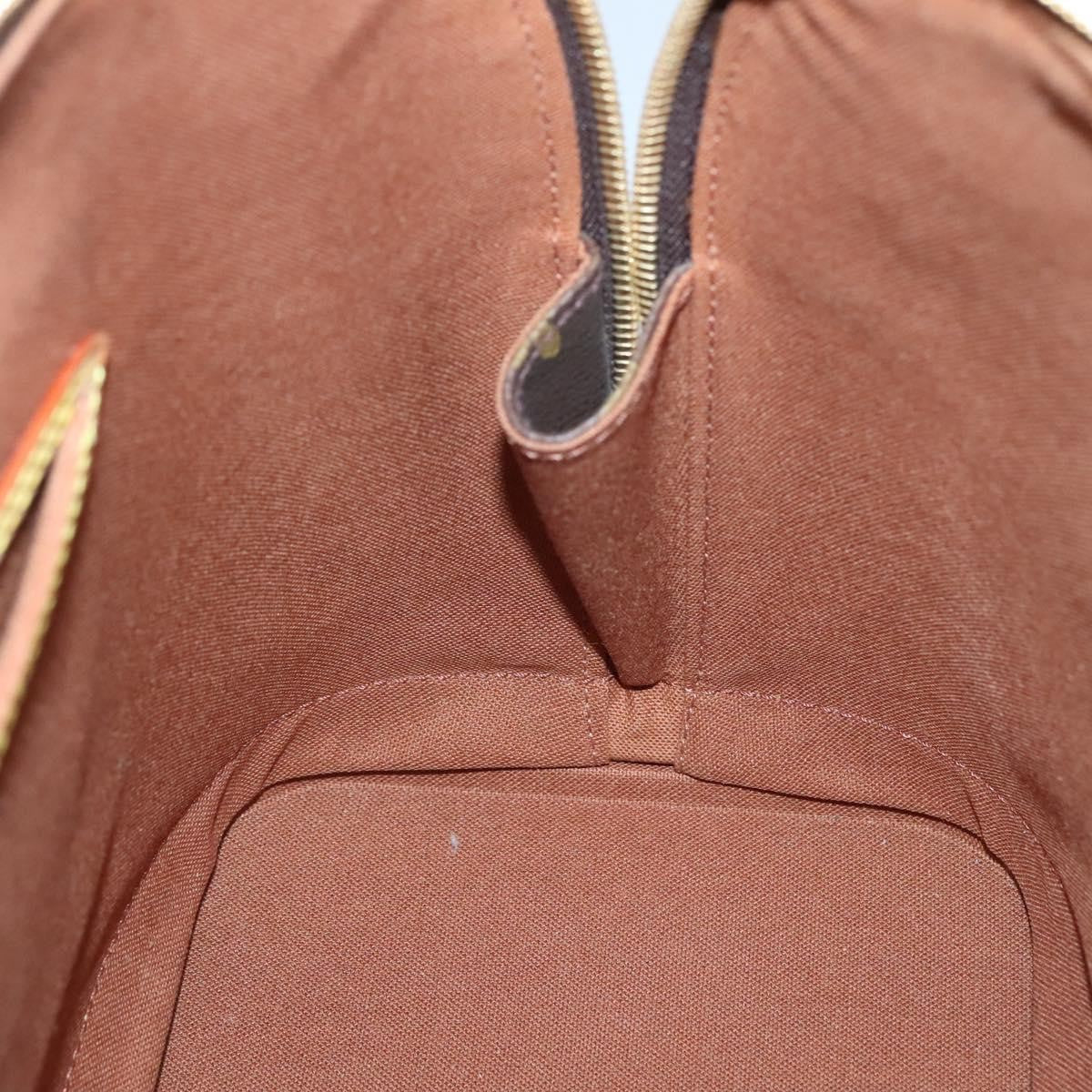 Louis Vuitton Alma Handbag Monogram Canvas, BROWN, CANVAS, Handbag