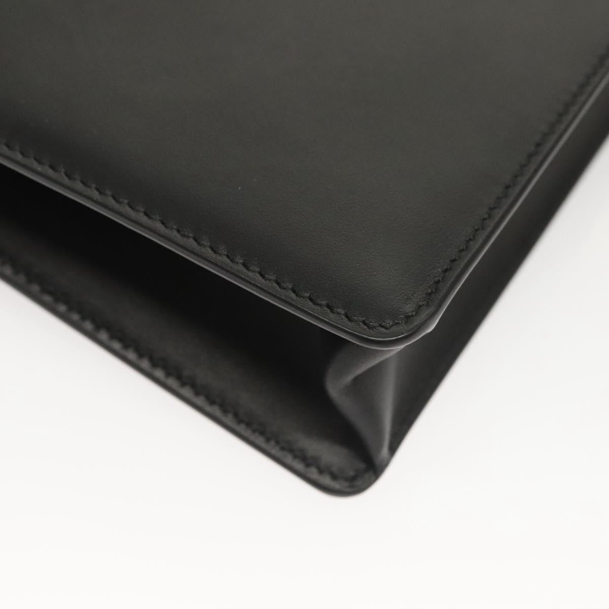 Salvatore Ferragamo Thalia Shoulder Bag Leather, BLACK, LEATHER, Shoulder bag