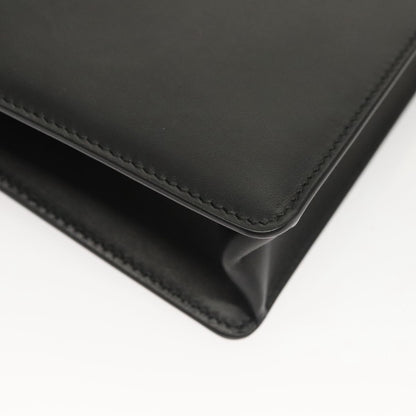 Salvatore Ferragamo Thalia Shoulder Bag Leather, BLACK, LEATHER, Shoulder bag