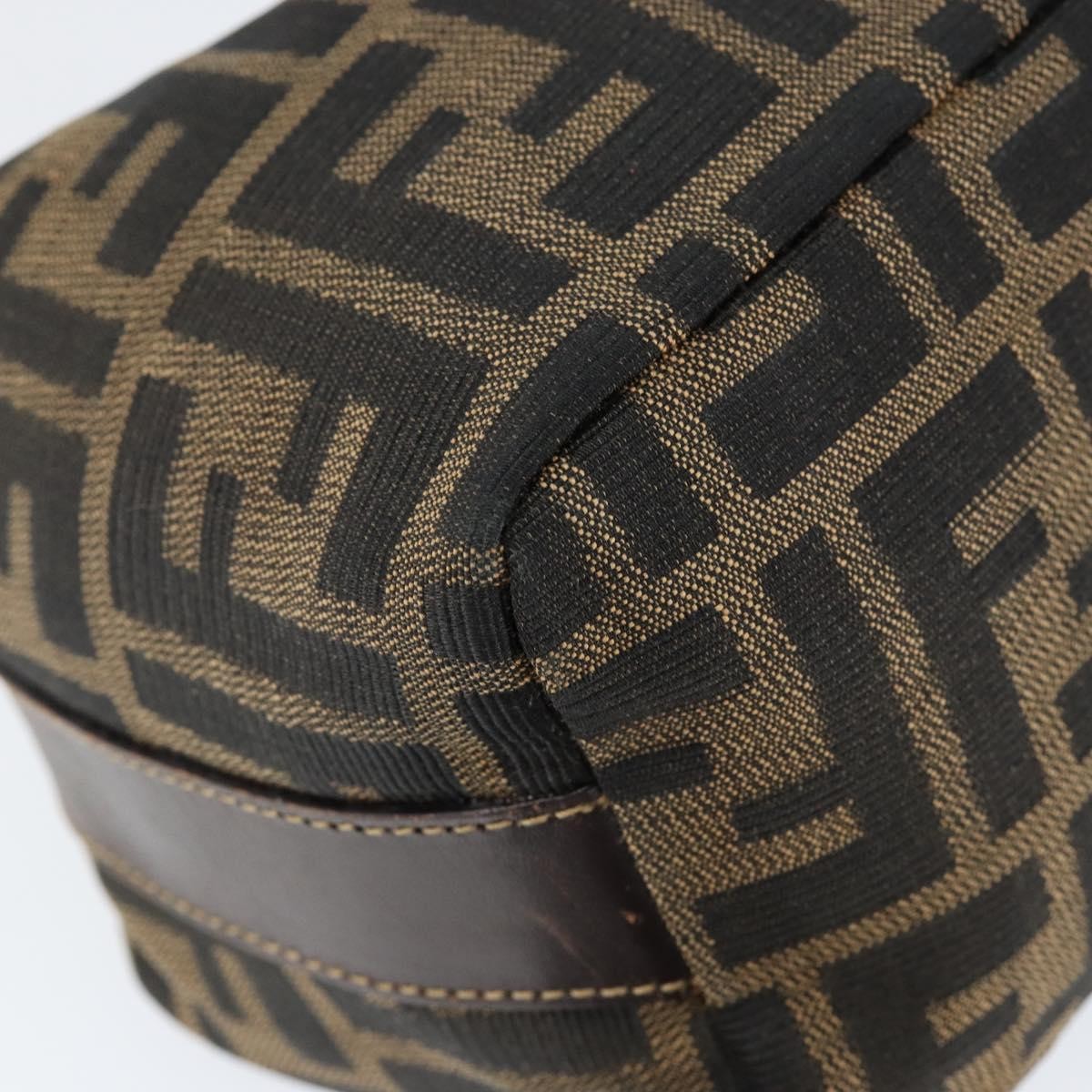 Fendi Vanity Clutch Canvas, BLACK, CANVAS, Clutche & pouche