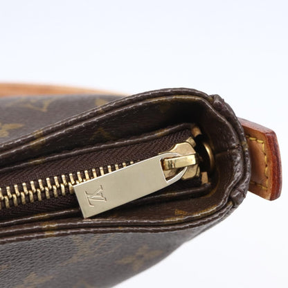 Louis Vuitton Looping Handbag Monogram Canvas, BROWN, CANVAS, Shoulder bag