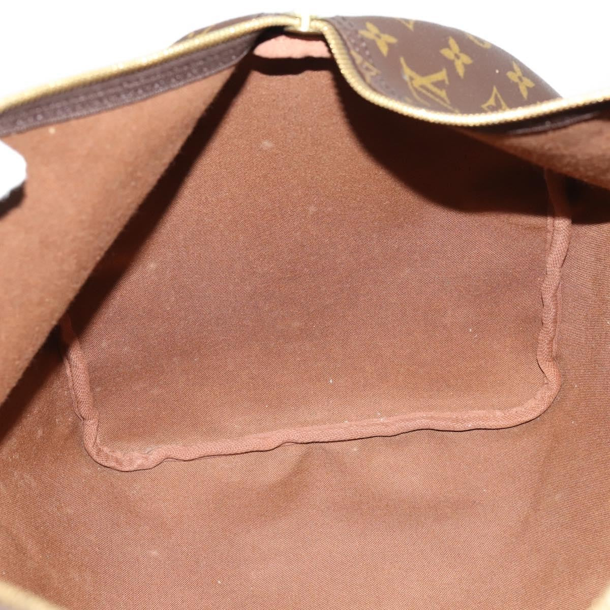 Louis Vuitton Keepall Bag Monogram Canvas, BROWN, CANVAS, Travel bag