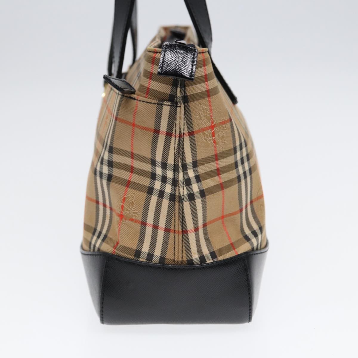 Burberry Nova Check Handbag Nova Check Canvas, BEIGE, CANVAS, Handbag