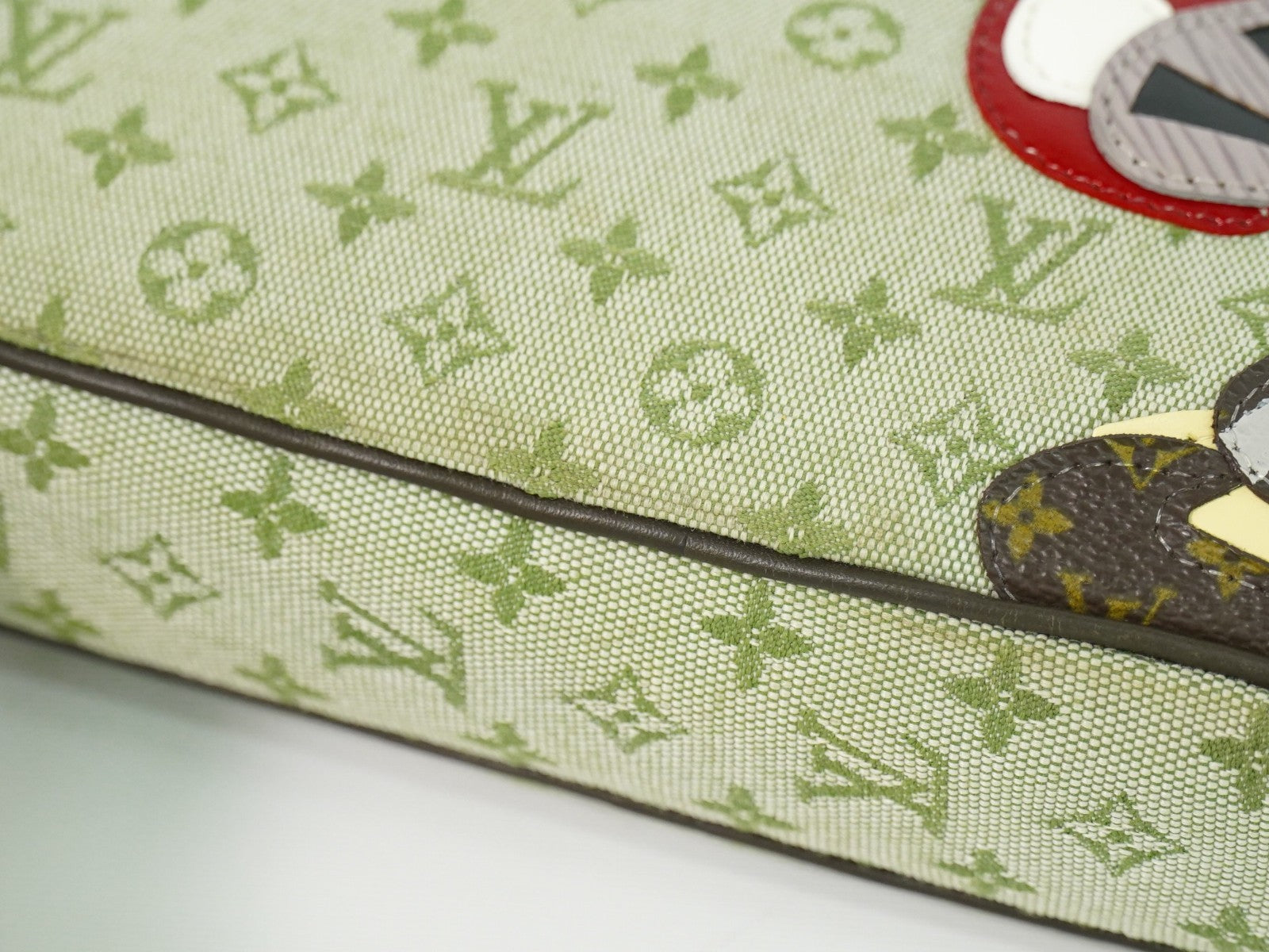 Louis Vuitton Conte De Fees Pochette Monogram Patchwork, KHAKI, CANVAS, Shoulder bag