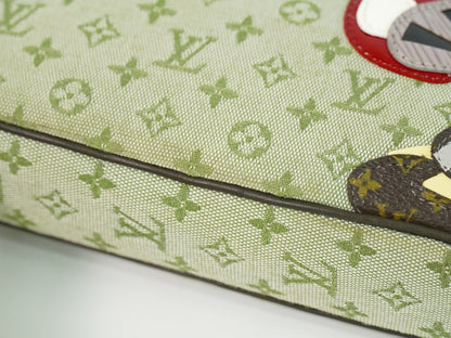 Louis Vuitton Conte De Fees Pochette Monogram Patchwork, KHAKI, CANVAS, Shoulder bag