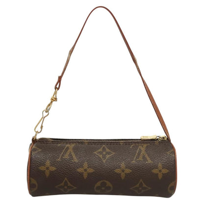 Louis Vuitton Papillon Pochette Monogram Canvas, BROWN, CANVAS, Clutche & pouche