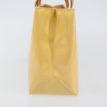 Louis Vuitton Reade Handbag Monogram Vernis, YELLOW, PATENT_LEATHER, Handbag