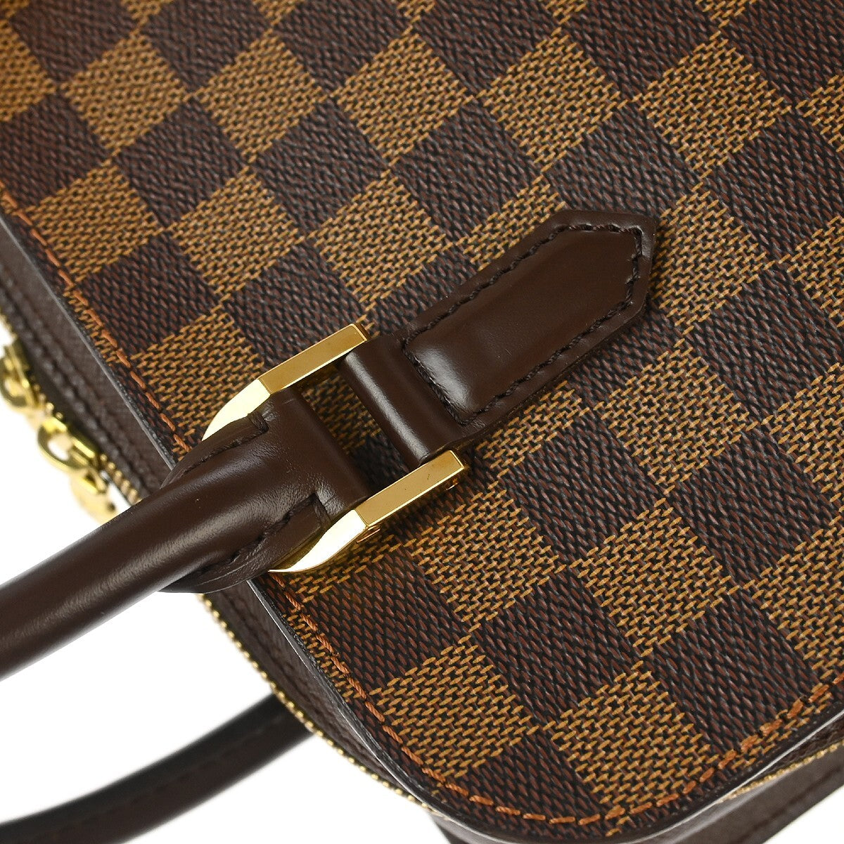 Louis Vuitton Triana Bag Damier, BROWN, CANVAS, Handbag