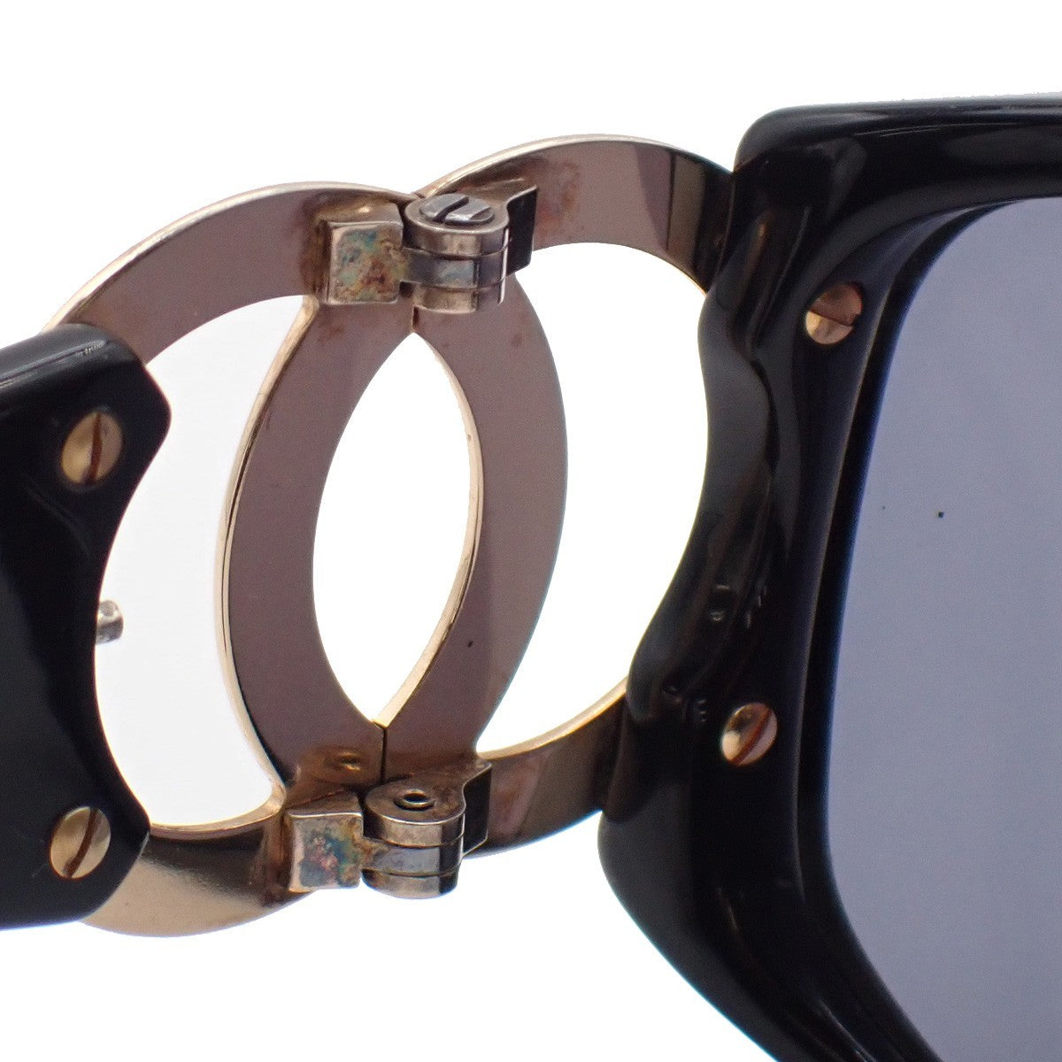 Chanel Logo CC Sunglasses Plastic, Black, Plastic, Sunglasses
