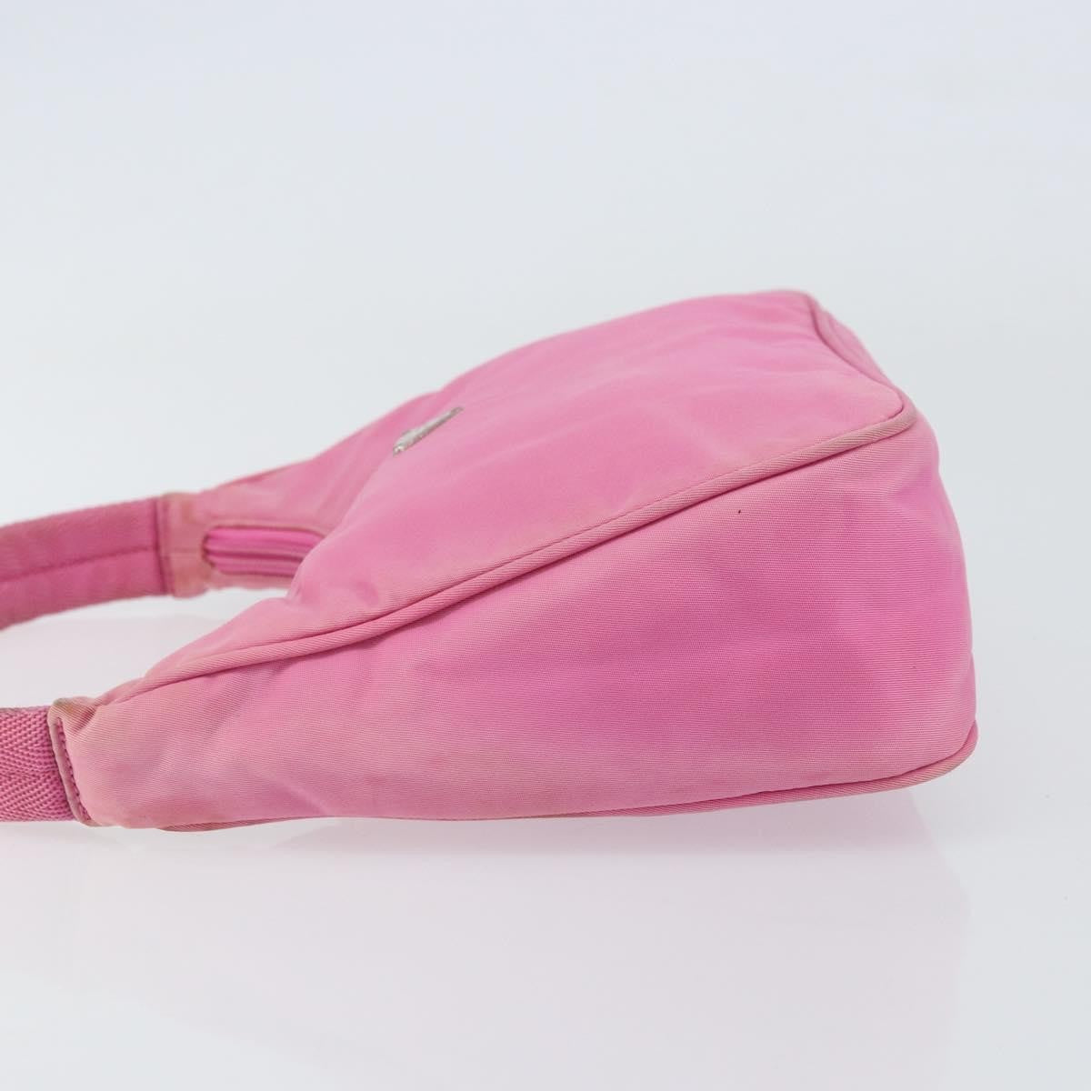Prada Hobo Tessuto, PINK, NYLON, Handbag