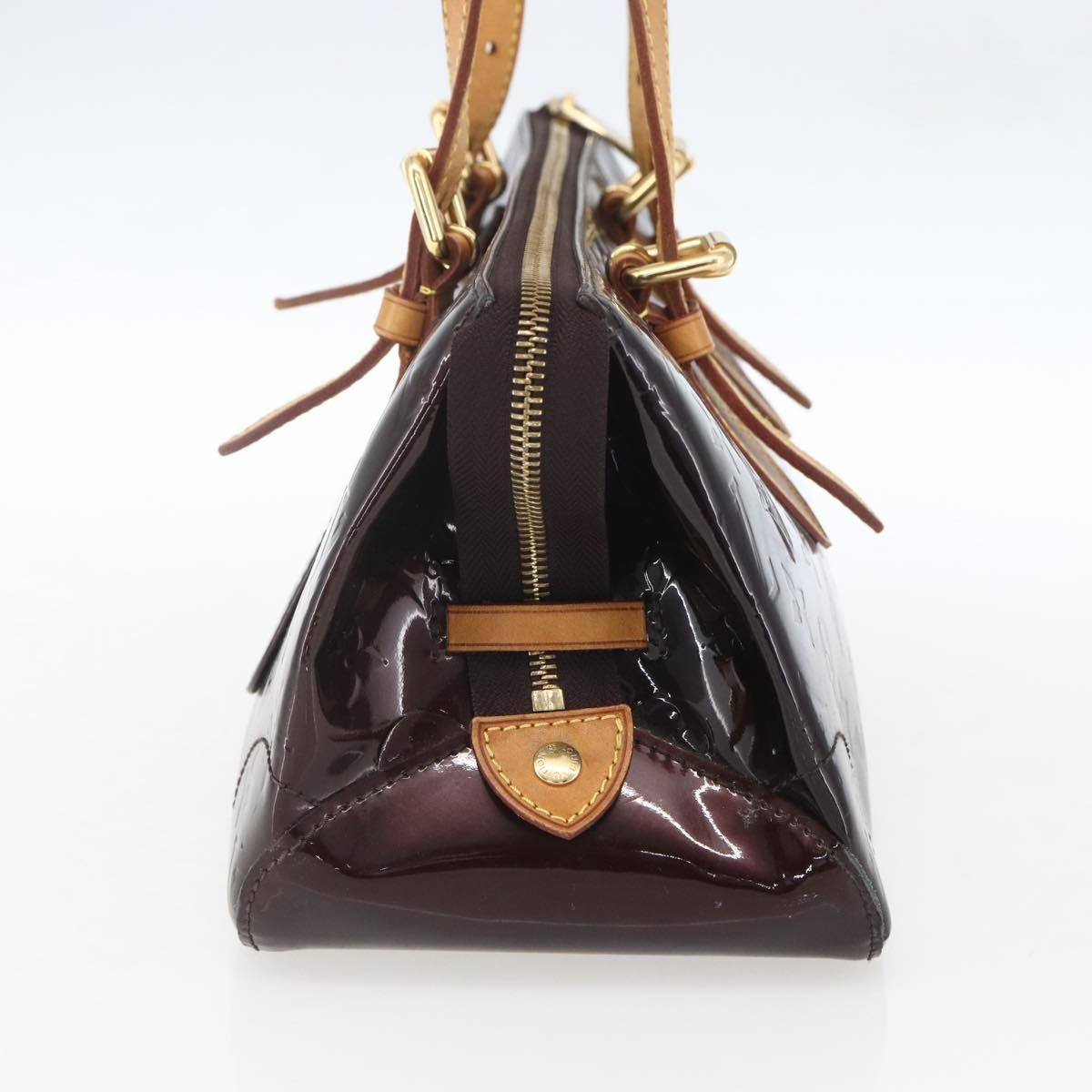 Louis Vuitton Rosewood Avenue Handbag Monogram Vernis, BURGUNDY, PATENT_LEATHER, Shoulder bag