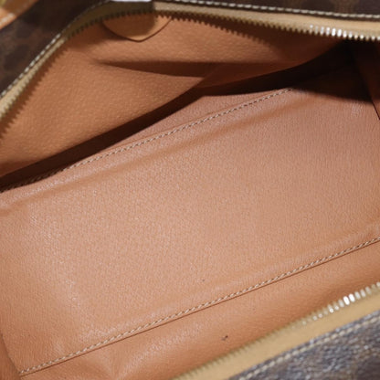 Celine Vintage Macadam Tote bag Canvas, BROWN, CANVAS, Tote bag