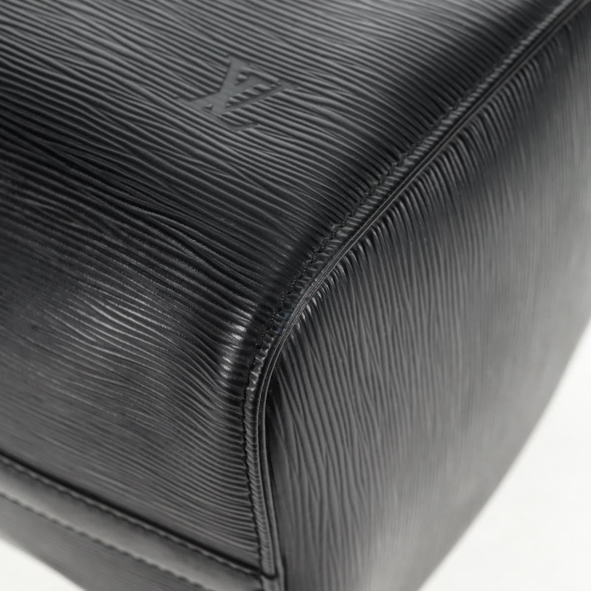 Louis Vuitton Speedy Handbag Epi Leather, BLACK, LEATHER, Handbag