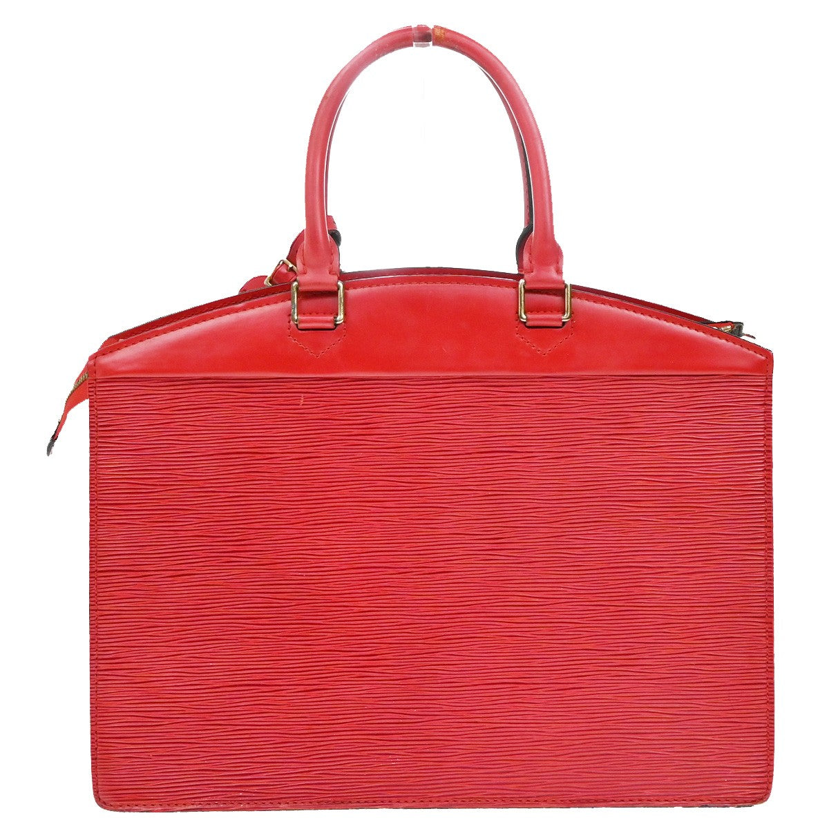 Louis Vuitton Riviera Handbag Epi Leather, RED, LEATHER, Handbag