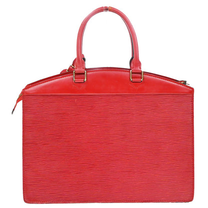 Louis Vuitton Riviera Handbag Epi Leather, RED, LEATHER, Handbag