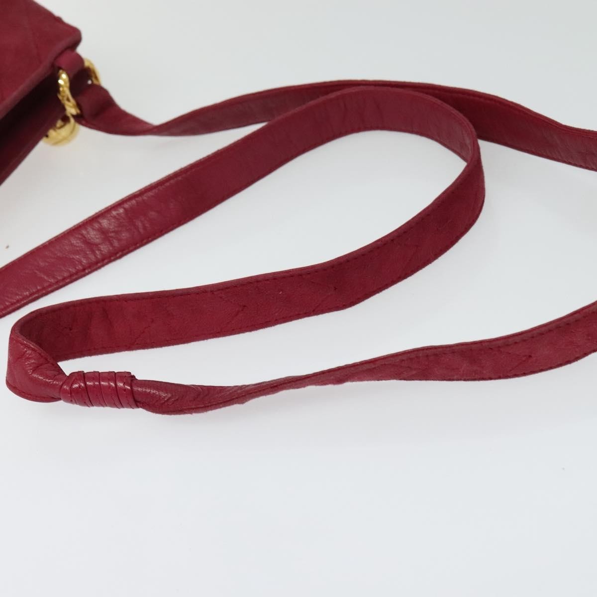 Chanel Vintage Diamond CC Camera Bag Quilted Suede, PINK, SUEDE, Shoulder bag