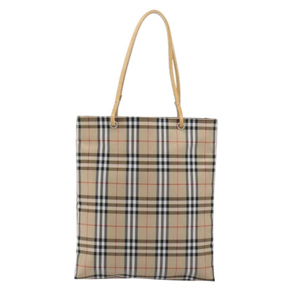 Burberry Nova Check Tote Nylon, BEIGE, NYLON, Tote bag