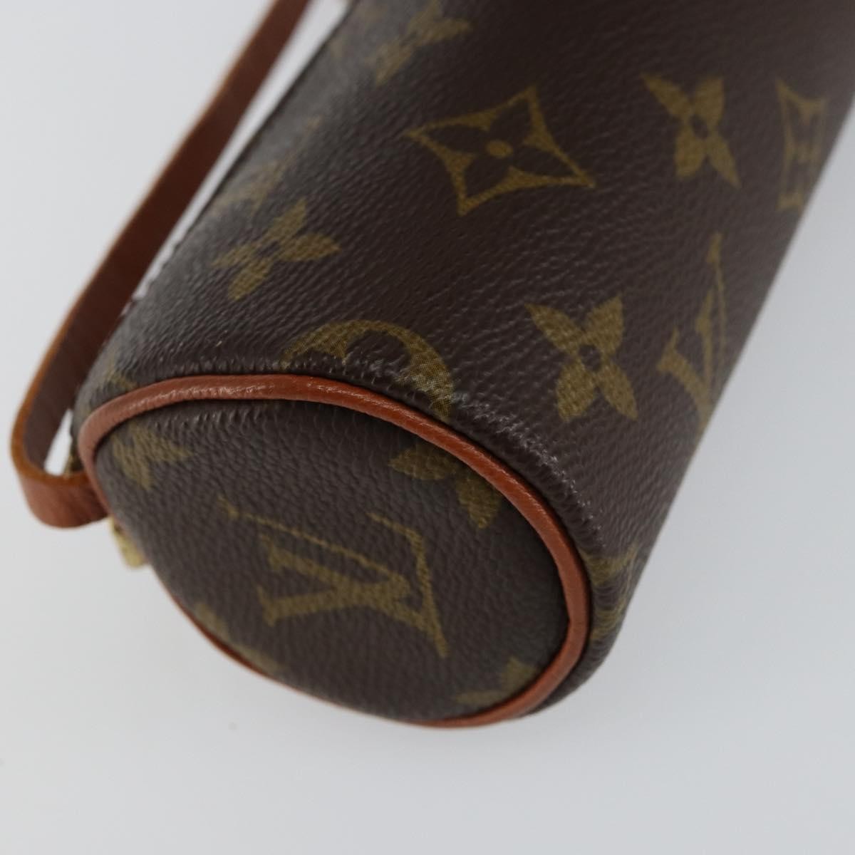 Louis Vuitton Papillon Pochette Monogram Canvas, BROWN, CANVAS, Handbag