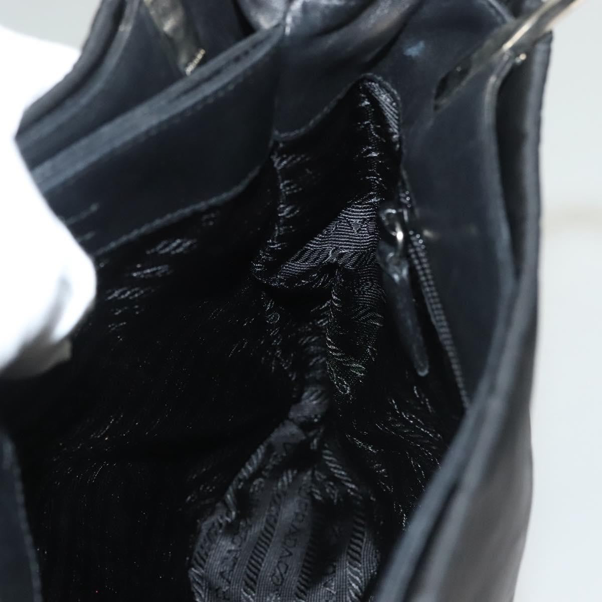 Prada Vintage Handbag Tessuto, BLACK, NYLON, Handbag