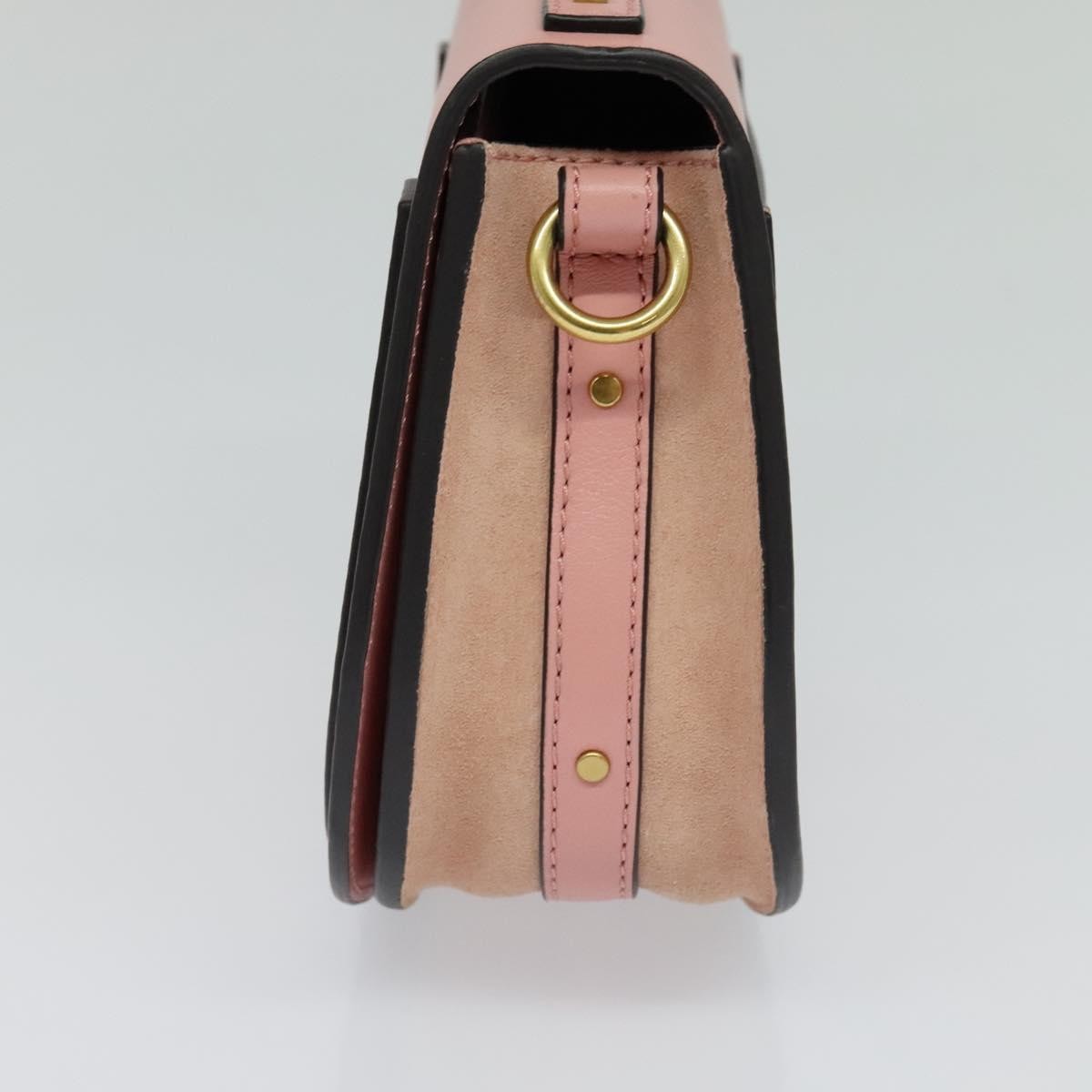 Chloe Nile Crossbody Bag Leather, Pink, Leather, Handbag