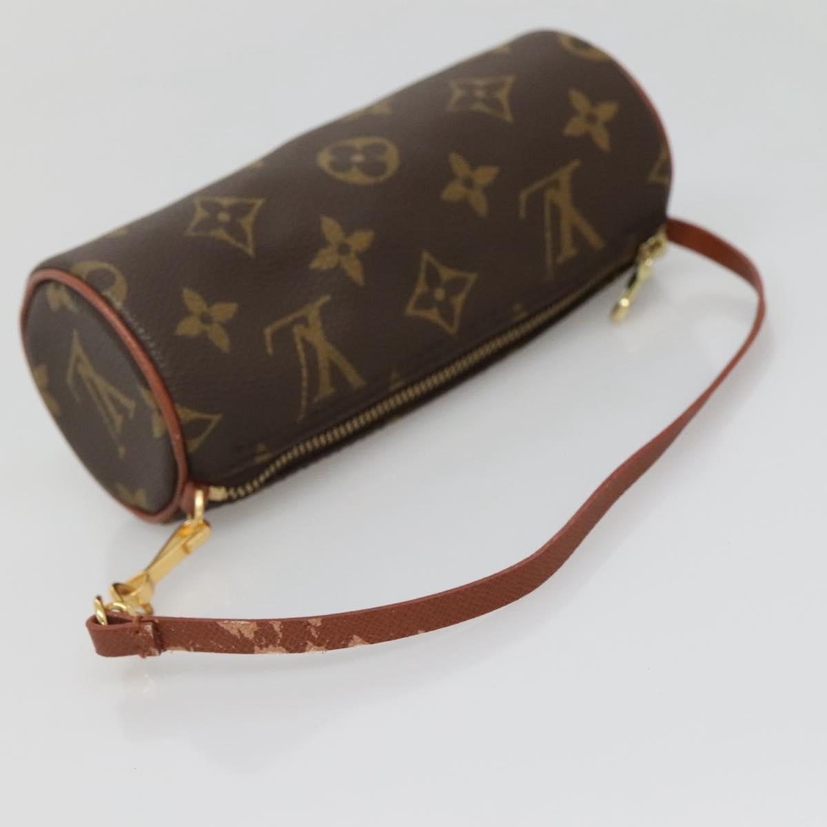 Louis Vuitton Papillon Pochette Monogram Canvas, BROWN, CANVAS, Handbag