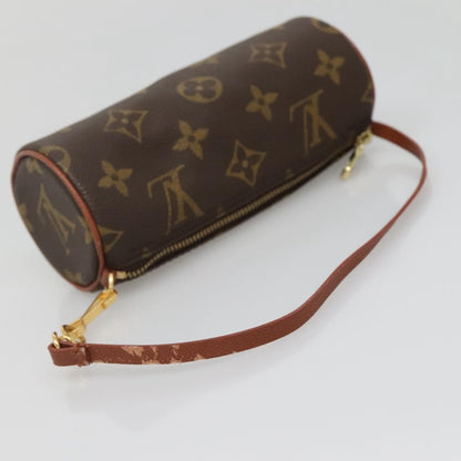 Louis Vuitton Papillon Pochette Monogram Canvas, BROWN, CANVAS, Handbag