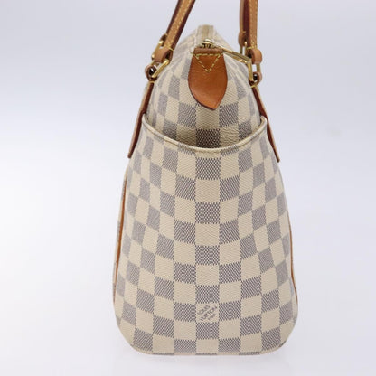 Louis Vuitton Totally Handbag Damier, WHITE, CANVAS, Tote bag