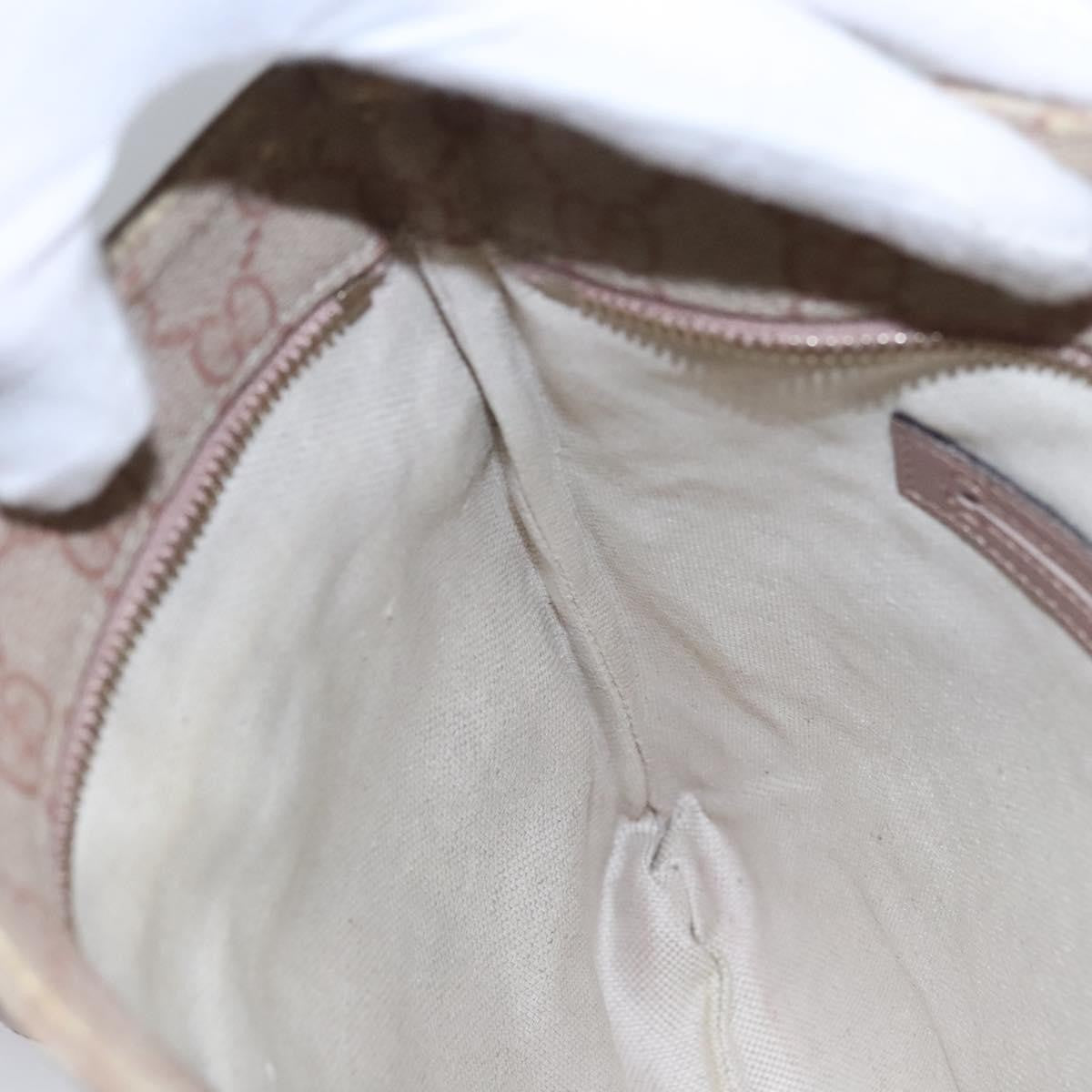 Gucci Front Zip Flat Messenger Bag GG Coated Canvas, BEIGE, CANVAS, Shoulder bag